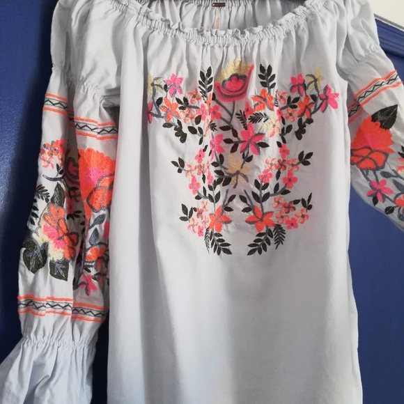 Free People Embroidered Dress - New - Picture 2 of 8